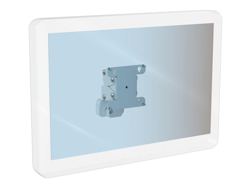 Flache Monitorhalterung K-20378 mit montiertem Monitor