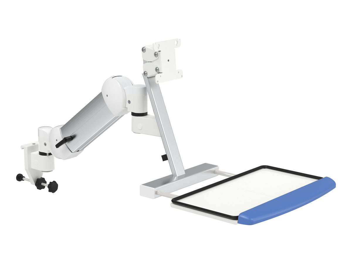PANTHERA Schwenkarm K-21056 mit Monitorhalter und Tastaturplatte