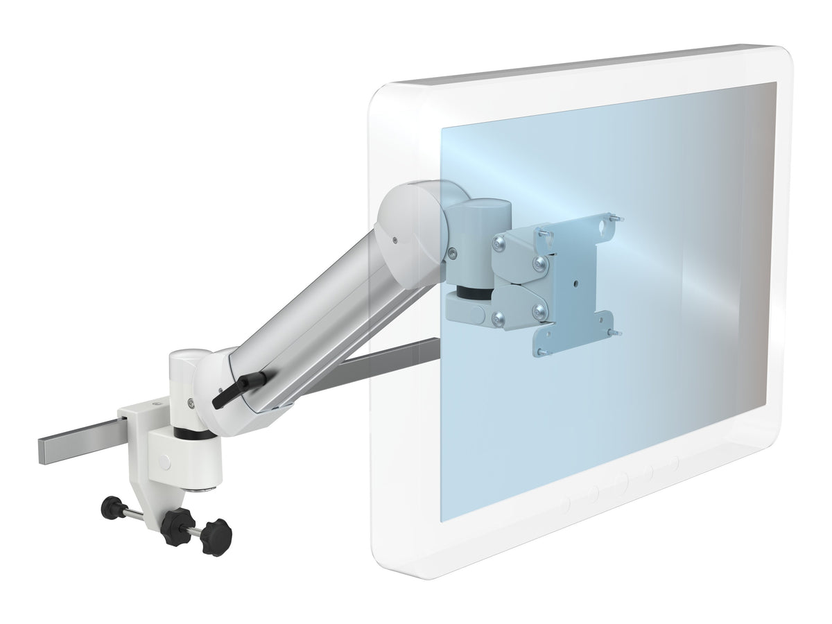 PANTHERA COMPACT Schwenkarm K-21315 mit Monitor an Normschiene