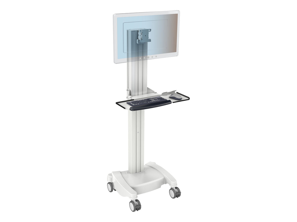 SMART-LIFT Visitenwagen K-25071 mit Monitor, Frontansicht