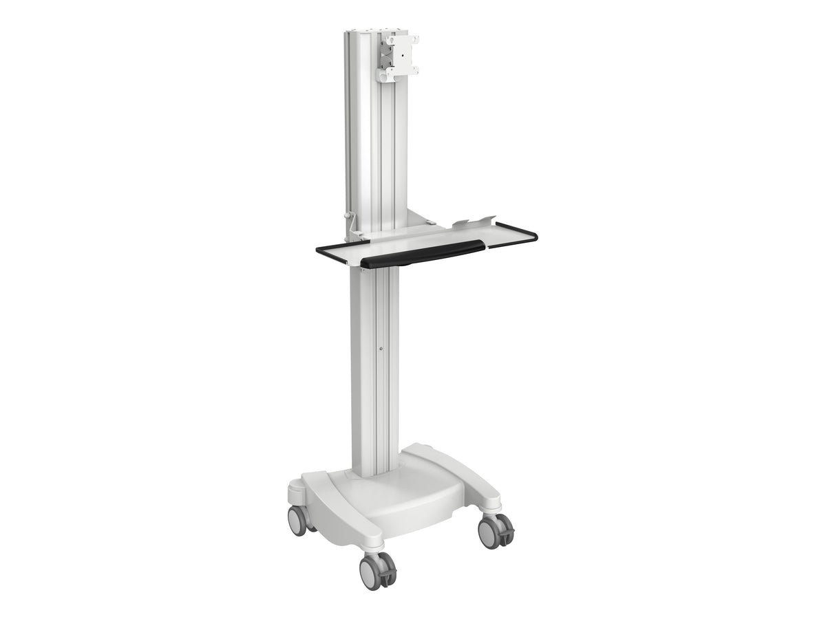 SMART-LIFT Visitenwagen K-25071 mit Monitorhalter und Klapp-Tastaturplatte
