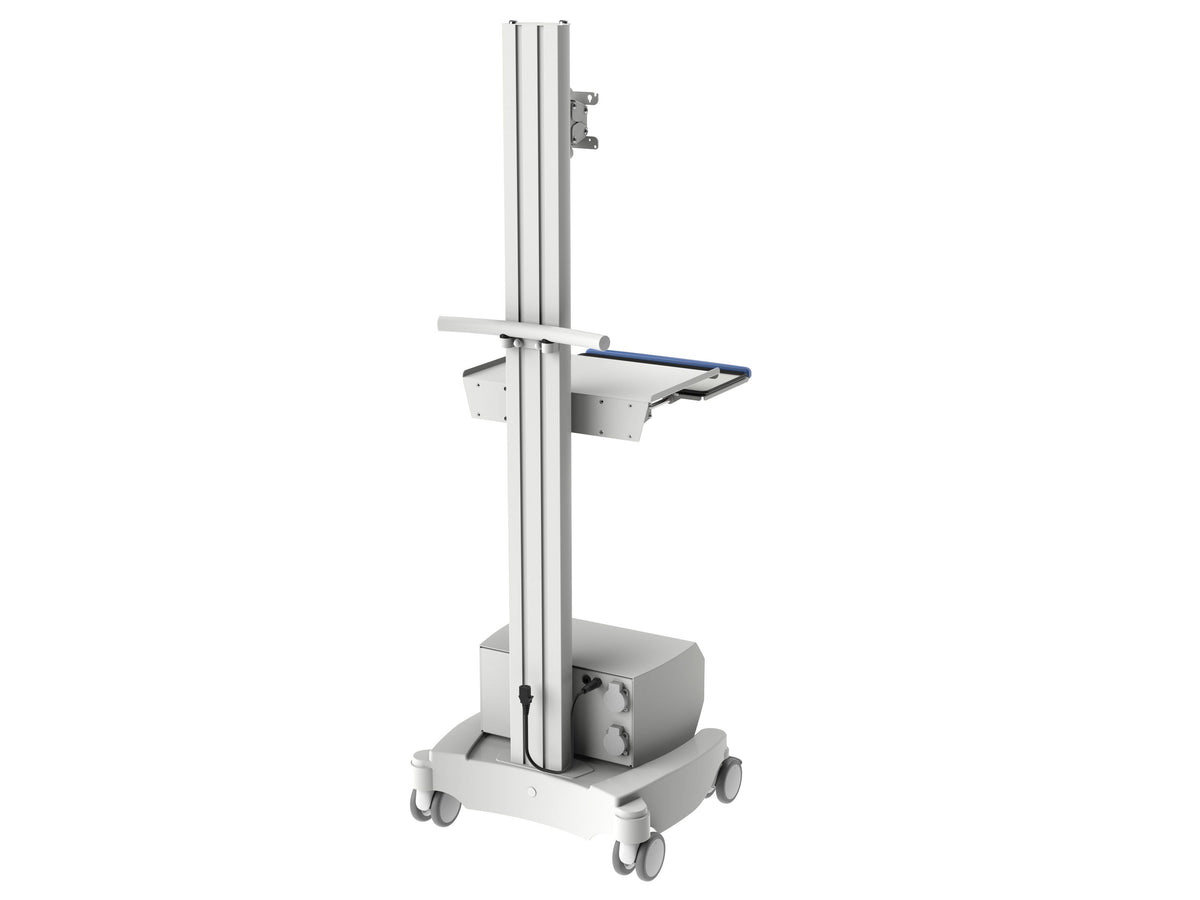 Visitenwagen mit fester Höhe und mobiler Stromversorgung